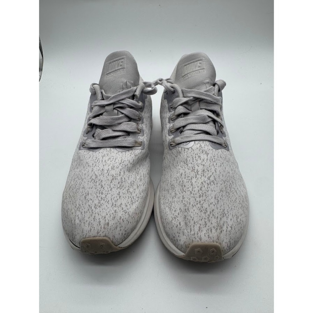Nike Air Zoom Pegasus 35 Womens 9.5 Grey White Running Shoes AH8392-002 Sneakers